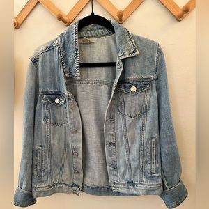 Vintage light wash denim jacket
